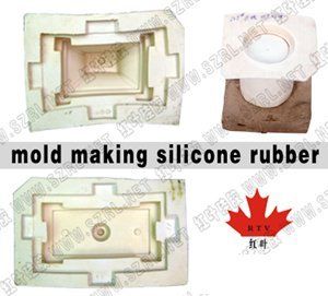 White-Brown Mold Making Silicon Rubber