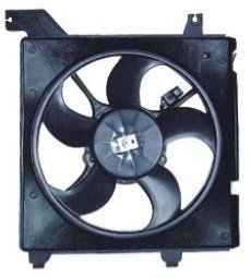 Black Smooth Functioning Auto Ac Fan