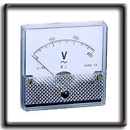 Light Weighted Analog Display Voltmeter