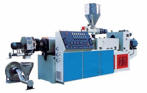 Blue Heat Cutting Granulating Machine Unit