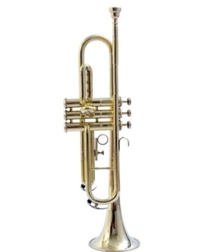 Golden Color Polished Finish 22 Inch Brass Trumpet