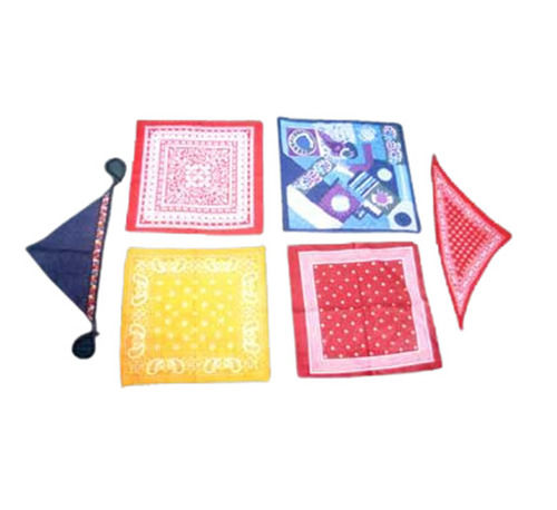 Casual Wear Shrink Resistant Skin-Friendly Printed Fancy Womens Bandanas