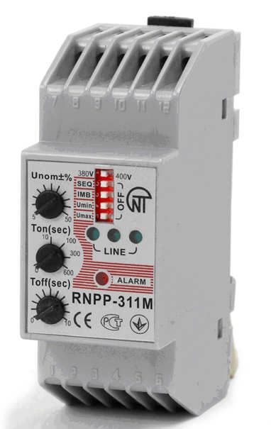 Multifunctional Three Phase Voltage Monitoring Relay