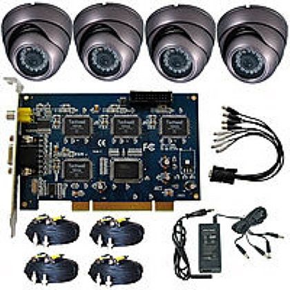 4ch Complete CCTV System