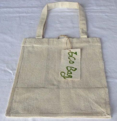 White Eco Friendly Tote Bag