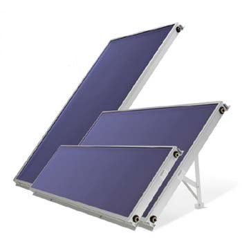 Violet Flat Panel Solar Collector