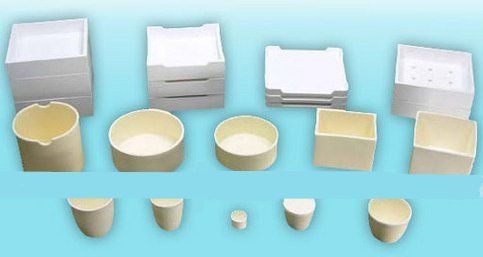 Ceramic Parts Fine Finish Alumina Crucible