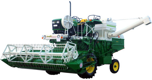 Tractor Mounted Combine Harvester