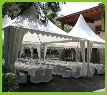 Double Pvc Coated Polyester Canopy Tent