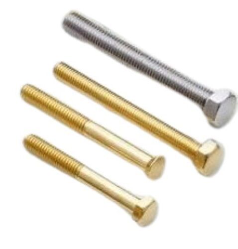 Round Rust Proof Brass Bolt