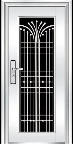 Various Colors Are Available Tough Stainless Steel Door