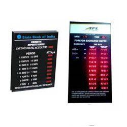 Electronic Display Board - High-Definition LED | Modern Communication Solution for Airway, Railway, Banks, Retail & Education