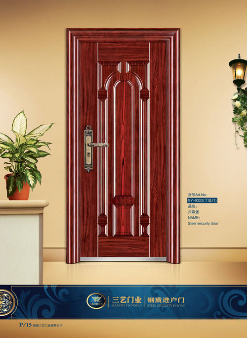 Colored Designer Steel Door Size: Various Sizes Are Available