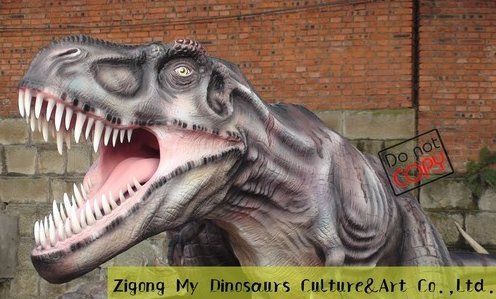 Outdoor Amusement Animatronic Dinosaurs