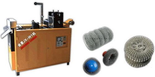 Scourer Scrubber Mesh Knitting Machine