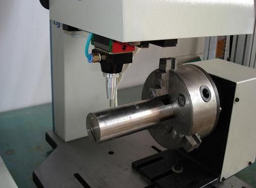 Pneumatic Marking Machine - High-Frequency Precision Engraving | Versatile for Flat and Curved Surfaces, User-Friendly Software for Multi-Language Support