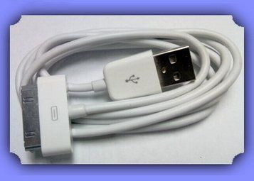 White Lite Weight Usb Data Cable