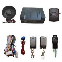 Black Basic Model Car Alarm System