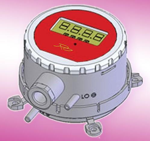 Air Differential Pressure Transmitter With Lcd Screen