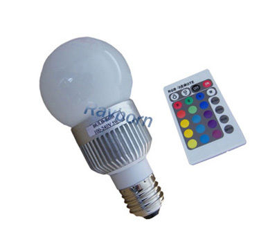 RGB LED Bulb color changing led lamp