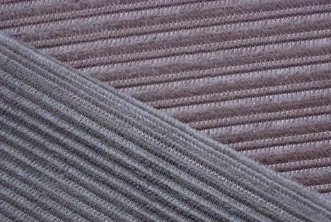Poly Corduroy Stripe Velvet Fabric