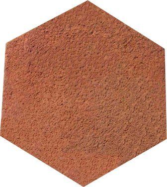 Hexagonal Terracotta Clay Tiles