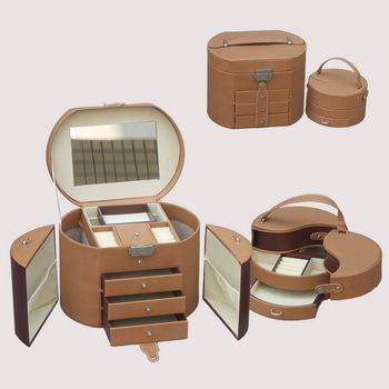 Pu Leather Cosmetic Box