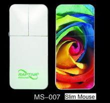 Slim Colorfull Wired Optical Mouse