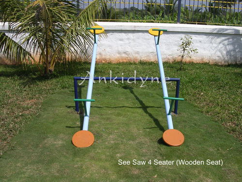 See Saw 4 Seater (Wooden Seats)