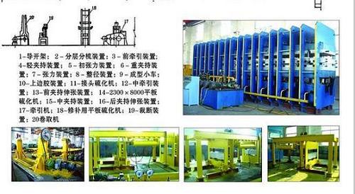 Rubber Conveyor Belt Producing Line