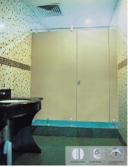 Zinc Alloy Sunshine Series Toilet Cubicles