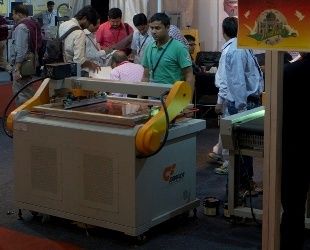 Screen Printing Machine For Wedding Card Printing in
