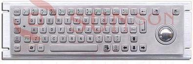 Metal Keyboard With Trackball