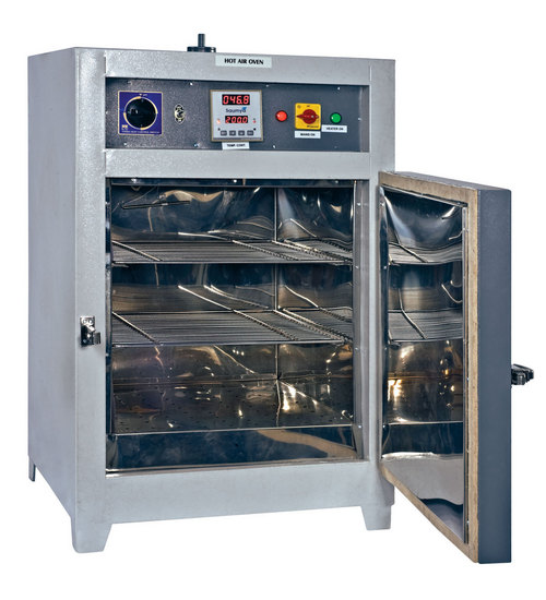 "Saumya Hot Air Circulating Oven - Stainless Steel Inner Chamber, 18x20x24 Inches, PID Temperature Control | Unique Heat Distribution with Microprocessor Control, Ideal for Plastic Testing Applications"