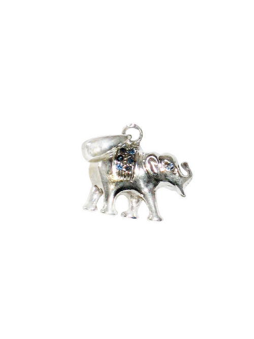 Silver Elephant Pendant