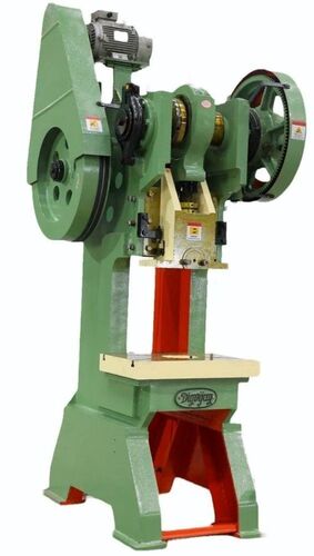 C Type Power Press - 30 to 300 Ton Capacity All Steel Fabricated Body Alloy Steel Rolling Key Clutch EN 9 Main Shafts and Clutch