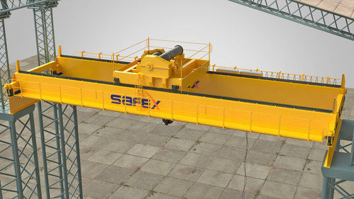 Overhead Traveling Crane - 1000kg to 60,000kg Capacity | SAFEX Electric, IS:3177 Compliant, Available in Single Girder, Jib, Double Girder, Mono Box, Goliath, EOT, and HOT Models