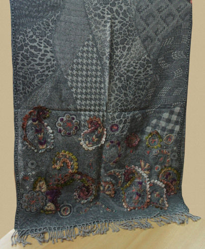 Silk Jamawar Shawl