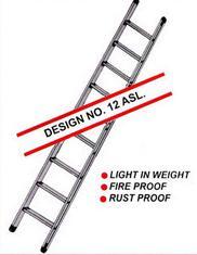 Aluminium Single Ladder (With Flat Steps)