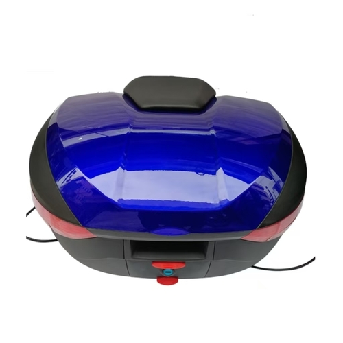 Motorcycle Plastic Top Case For Storage - Feature: Durable