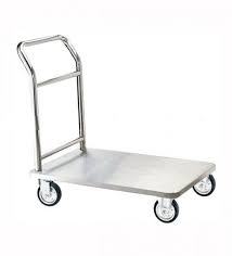 SS Dim Sum Trolley - Stainless Steel Design | Fresh Food Transport Solution for Hotels and Restaurants