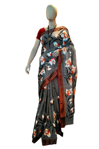 Hand Painting Sarees