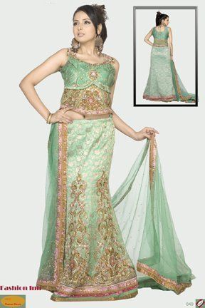 Hand Embroidered Lehenga Choli