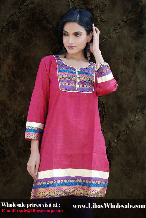 Cotton Silk Kurti