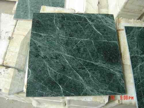 Dark Green Marble Tiles