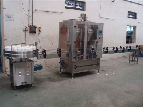 Auger Powder Filling Machine - Stainless Steel, Electric Drive , PLC Controlled Automatic System with 1 Year Warranty