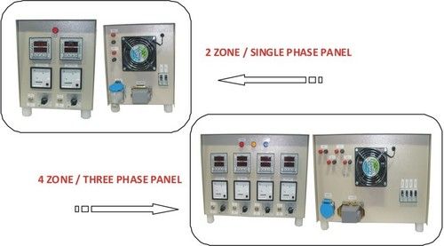 Hot Runner Temperature Control System - Dual & Quad Zone Panel | PID Controller, Auto/Manual Switch, 4KW Heater Support