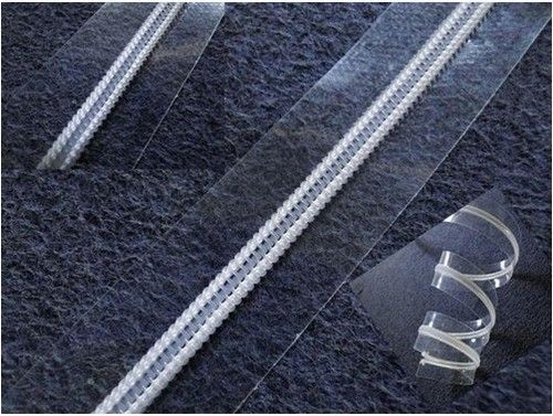PVC Transparent Zippers