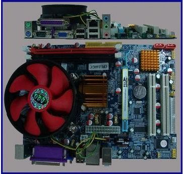 G31/41/945 Compo Motherboard+3.6cpu+fan