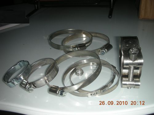 Hose Clamp - W1, W2, W4, W5 Material Types | Available in Germany, American, British Variants